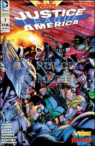 JUSTICE LEAGUE AMERICA #     7 - TRINITY WAR PARTE 4 ( DI 5 )